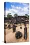 Buddha Seema Prasada, Polonnaruwa, UNESCO World Heritage Site, Cultural Triangle, Sri Lanka, Asia-Matthew Williams-Ellis-Stretched Canvas