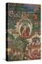Buddha Shakyamuni and Narrative Scenes-null-Stretched Canvas