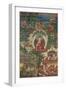 Buddha Shakyamuni and Narrative Scenes-null-Framed Art Print