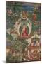 Buddha Shakyamuni and Narrative Scenes-null-Mounted Art Print