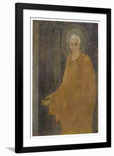 Buddha (Siddhartha) as a Mendicant Priest-Abanindro Nath Tagore-Framed Premium Giclee Print