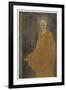 Buddha (Siddhartha) as a Mendicant Priest-Abanindro Nath Tagore-Framed Art Print