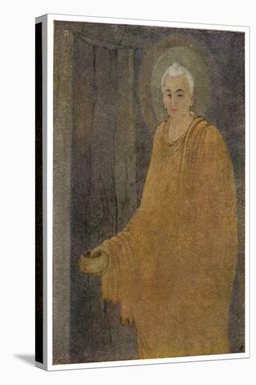 Buddha (Siddhartha) as a Mendicant Priest-Abanindro Nath Tagore-Stretched Canvas