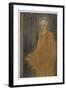 Buddha (Siddhartha) as a Mendicant Priest-Abanindro Nath Tagore-Framed Art Print