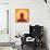 Buddha Silhouette Against the Sun-Andrii Adamskyi-Mounted Art Print displayed on a wall