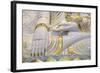 Buddha Sitting in Bhumisparsha-Mudra Posture, Fo Guang Shan Temple, Bussy-Saint-Georges, France-Godong-Framed Photographic Print