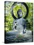 Buddha Statue (1790), Japanese Tea Gardens, Golden Gate Park, San Francisco, California, USA-Fraser Hall-Stretched Canvas