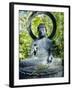 Buddha Statue (1790), Japanese Tea Gardens, Golden Gate Park, San Francisco, California, USA-Fraser Hall-Framed Photographic Print