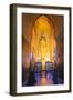 Buddha Statue, Ananda Temple, Bagan (Pagan), Myanmar (Burma), Asia-Christian Kober-Framed Photographic Print