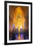 Buddha Statue, Ananda Temple, Bagan (Pagan), Myanmar (Burma), Asia-Christian Kober-Framed Photographic Print