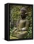 Buddha statue at Koe Thaung temple built by King Min Taik Kha, Mrauk U, Myanmar-null-Framed Stretched Canvas