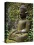 Buddha statue at Koe Thaung temple built by King Min Taik Kha, Mrauk U, Myanmar-null-Stretched Canvas