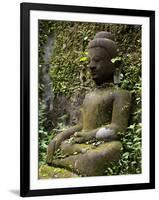 Buddha statue at Koe Thaung temple built by King Min Taik Kha, Mrauk U, Myanmar-null-Framed Photographic Print