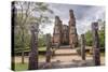 Buddha Statue at Lankatilaka Gedige, Polonnaruwa, UNESCO World Heritage Site, Sri Lanka, Asia-Matthew Williams-Ellis-Stretched Canvas