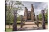 Buddha Statue at Lankatilaka Gedige, Polonnaruwa, UNESCO World Heritage Site, Sri Lanka, Asia-Matthew Williams-Ellis-Stretched Canvas