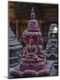 Buddha Statue at Swayambunath Temple, UNESCO World Heritage Site, Kathmandu, Nepal, Asia-Mark Chivers-Mounted Photographic Print
