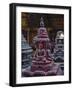 Buddha Statue at Swayambunath Temple, UNESCO World Heritage Site, Kathmandu, Nepal, Asia-Mark Chivers-Framed Photographic Print