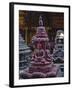 Buddha Statue at Swayambunath Temple, UNESCO World Heritage Site, Kathmandu, Nepal, Asia-Mark Chivers-Framed Photographic Print