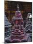 Buddha Statue at Swayambunath Temple, UNESCO World Heritage Site, Kathmandu, Nepal, Asia-Mark Chivers-Mounted Photographic Print