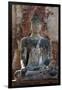 Buddha statue at Wat Mahathat, Ayutthaya Historical Park, Thailand-Art Wolfe-Framed Premium Photographic Print