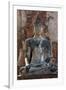 Buddha statue at Wat Mahathat, Ayutthaya Historical Park, Thailand-Art Wolfe-Framed Premium Photographic Print