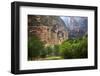 Buddha Statue. Cliff Carving Binglin Si Bright Spirit Buddhist Temple Lanzhou, Gansu, China-William Perry-Framed Photographic Print