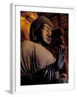 Buddha Statue Details, Kyoto, Japan-Rob Tilley-Framed Photographic Print