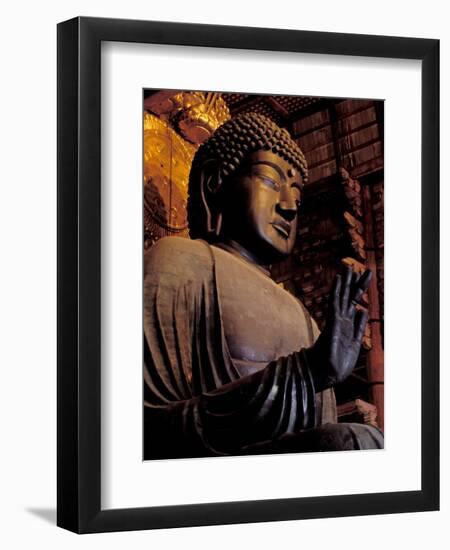 Buddha Statue Details, Kyoto, Japan-Rob Tilley-Framed Photographic Print