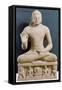 Buddha, Statue from Mankuwar, Madhya Pradesh, India-null-Framed Stretched Canvas