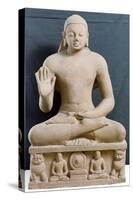 Buddha, Statue from Mankuwar, Madhya Pradesh, India-null-Stretched Canvas