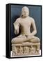 Buddha, Statue from Mankuwar, Madhya Pradesh, India-null-Framed Stretched Canvas