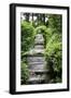 Buddha Statue.Garden in Kyoto.Japan.-Stanislav Komogorov-Framed Photographic Print