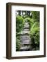 Buddha Statue.Garden in Kyoto.Japan.-Stanislav Komogorov-Framed Photographic Print