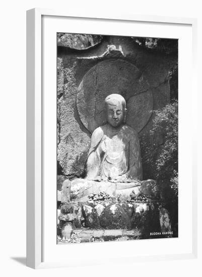 Buddha Statue, Hakone, Japan-null-Framed Art Print