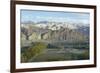 Buddha Statue in Cliffs (Since Destroyed by the Taliban), Bamiyan, Afghanistan-Sybil Sassoon-Framed Photographic Print