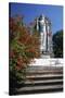 Buddha Statue in Front of Bandaranayaka Memorial International Conference Hall, Colombo, Sri Lanka-null-Stretched Canvas