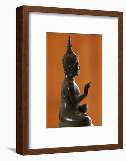 Buddha statue in profile, France-Godong-Framed Photographic Print