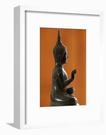 Buddha statue in profile, France-Godong-Framed Photographic Print