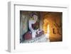 Buddha Statue in Temple, Bagan (Pagan), Myanmar (Burma), Asia-Christian Kober-Framed Photographic Print