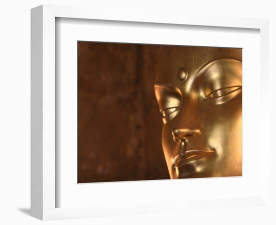 Buddha Statue in Temple-Fred de Noyelle-Framed Photographic Print