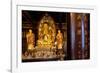 Buddha Statue in Temple-Paul Souders-Framed Photographic Print