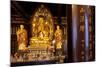 Buddha Statue in Temple-Paul Souders-Mounted Photographic Print