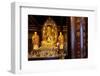 Buddha Statue in Temple-Paul Souders-Framed Photographic Print