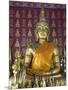 Buddha Statue in the Main Temple, Wat Saen, Luang Prabang, Laos, Indochina, Southeast Asia, Asia-Richard Maschmeyer-Mounted Photographic Print