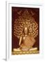 Buddha statue in Wat Phan On, Chiang Mai, Thailand, Southeast Asia, Asia-null-Framed Photographic Print