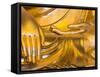 Buddha Statue Inside Joyesa Temple, Jongno-gu District, Seoul, South Korea-Gavin Hellier-Framed Stretched Canvas