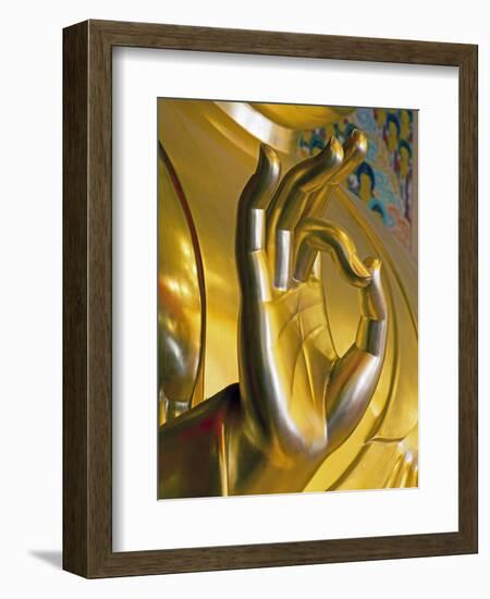 Buddha Statue Inside Joyesa Temple, Jongno-gu District, Seoul, South Korea-Gavin Hellier-Framed Photographic Print