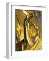 Buddha Statue Inside Joyesa Temple, Jongno-gu District, Seoul, South Korea-Gavin Hellier-Framed Photographic Print