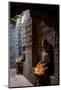 Buddha Statue, Temple of Kothaung, Dated 1553, Mrauk U, Rakhaing State, Myanmar (Burma), Asia-Nathalie Cuvelier-Mounted Photographic Print