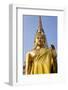 Buddha Statue, Temple of the Dawn (Wat Arun) in Bangkok Thailand-Peter Adams-Framed Photographic Print